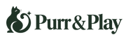 Purr & Play — cat and curled-tail logo
